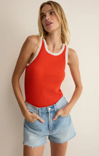 Load image into Gallery viewer, Clarke Rib Tank - Lychee
