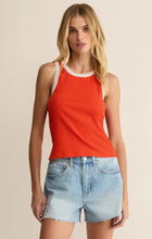 Load image into Gallery viewer, Clarke Rib Tank - Lychee
