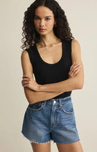 Load image into Gallery viewer, Leisurely Rib Tank - Palo Santo - Black - Cloud
