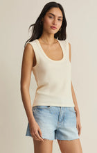 Load image into Gallery viewer, Leisurely Rib Tank - Palo Santo - Black - Cloud
