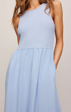 Load image into Gallery viewer, Charlotte Midi Dress - Blue light
