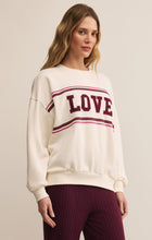 Load image into Gallery viewer, LOVE Oversized Sweatshirt - Vanilla Ice
