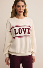 Load image into Gallery viewer, LOVE Oversized Sweatshirt - Vanilla Ice
