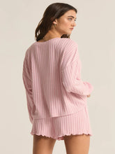 Load image into Gallery viewer, Dawn Smocked Rib Pants - Iced Coffee or Green Meadow or Sunset Mauve
