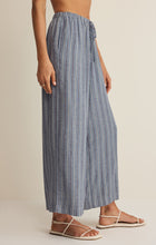 Load image into Gallery viewer, Perfect Stripe Pants _ Blue Indigo
