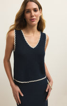 Load image into Gallery viewer, Yessenia Whipstitch Tank - Linen - Eclipse - La Palma
