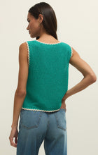 Load image into Gallery viewer, Yessenia Whipstitch Tank - Linen - Eclipse - La Palma
