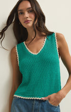 Load image into Gallery viewer, Yessenia Whipstitch Tank - Linen - Eclipse - La Palma
