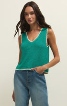 Load image into Gallery viewer, Yessenia Whipstitch Tank - Linen - Eclipse - La Palma
