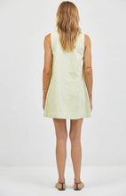 Load image into Gallery viewer, Mod Buttons Dress - Pastel Yellow (Style PL2043)

