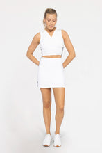 Load image into Gallery viewer, Courtside Tennis Skort - White
