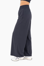 Load image into Gallery viewer, Flowease Smocked Waist Pant - Black or Navy
