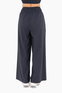 Flowease Smocked Waist Pant - Black or Navy