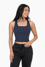 Load image into Gallery viewer, Venice Racerback Active Top - Navy
