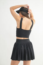 Load image into Gallery viewer, FlexFit Luxe Square Bralette - Black - Plum Style: (AT6395)
