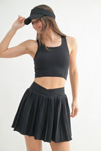 Load image into Gallery viewer, FlexFit Luxe Square Bralette - Black - Plum Style: (AT6395)
