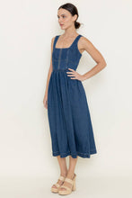 Load image into Gallery viewer, Denim Midi Dress - Dark Wash (DI9933FO)

