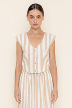 Load image into Gallery viewer, Coast Mode Minimalist Striped Vest
