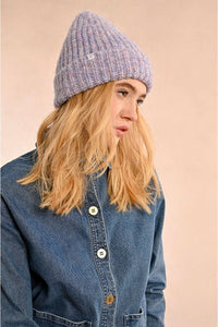 Cuff Knit Beanie - Mauve