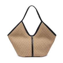 Load image into Gallery viewer, Cienna Tote - Natural/Blk
