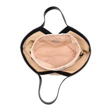 Load image into Gallery viewer, Madelyn Tote - Natural/Blk
