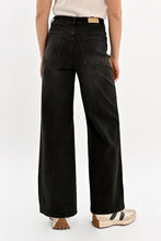 Load image into Gallery viewer, Brut Wide Leg Jean - Washed Blk
