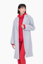 Load image into Gallery viewer, Tailored Trench Coat - Heather Grey or Black
