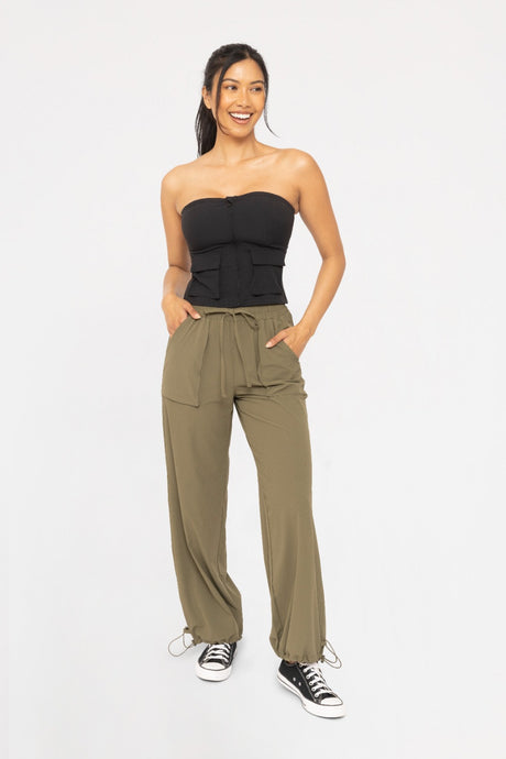 Convertible Cargo Pant - Ivy Green