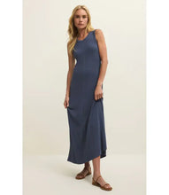 Load image into Gallery viewer, Linden Rib Midi Dress - Indigo
