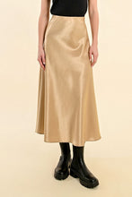 Load image into Gallery viewer, Satin Skirt - Gold
