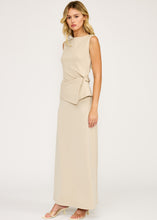 Load image into Gallery viewer, Jayleen Knot Top - Beige (T4896)
