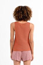 Load image into Gallery viewer, Openwork Sweater Tank- Caramel or Black
