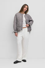 Load image into Gallery viewer, Rochelle Jacket - Brown/White Check
