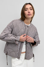 Load image into Gallery viewer, Rochelle Jacket - Brown/White Check

