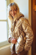 Load image into Gallery viewer, Pearly Down Jacket - Gold
