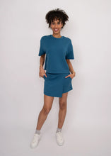 Load image into Gallery viewer, Starry Soft Knit Pull On Skort - Border Blue
