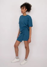 Load image into Gallery viewer, Starry Soft Knit Pull On Skort - Border Blue
