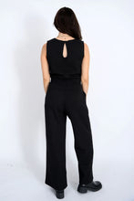 Load image into Gallery viewer, Juniva Soft Knit Jumpsuit - Black (Style 77T030SO)
