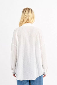 Cotton Veil Shirt - Off White