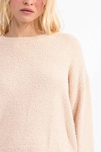 Soft Crush Sweater - Beige or Black