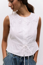 Load image into Gallery viewer, Margo Top - White - Style Number: TAR0580
