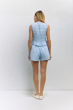 Load image into Gallery viewer, Allyson Top - Light Blue - Yellow
