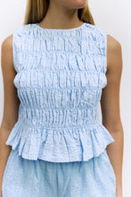 Load image into Gallery viewer, Allyson Top - Light Blue - Yellow

