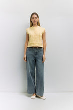 Load image into Gallery viewer, Linda Vest - Ivory - Yellow
