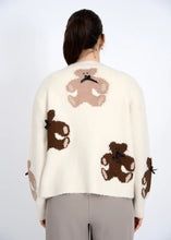 Load image into Gallery viewer, Waldra Teddy Cardigan - Beige/Cream/Brown (Style: #77S8417S)
