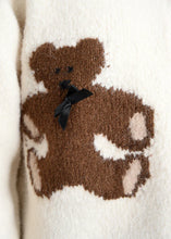 Load image into Gallery viewer, Waldra Teddy Cardigan - Beige/Cream/Brown (Style: #77S8417S)
