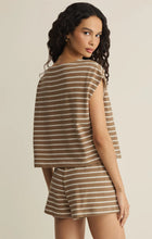 Load image into Gallery viewer, Tilly Striped Top - Rainforest - Taro
