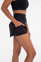 Load image into Gallery viewer, A-Line Active Tennis Skort - Black
