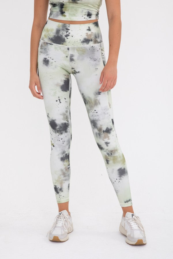 Tie Dye High Waist Leggings – Straight Line Boutique