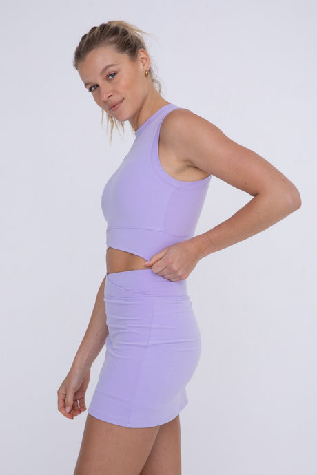 Venice Crossover Active Top - Black - Deep Taupe - White - Lavendar